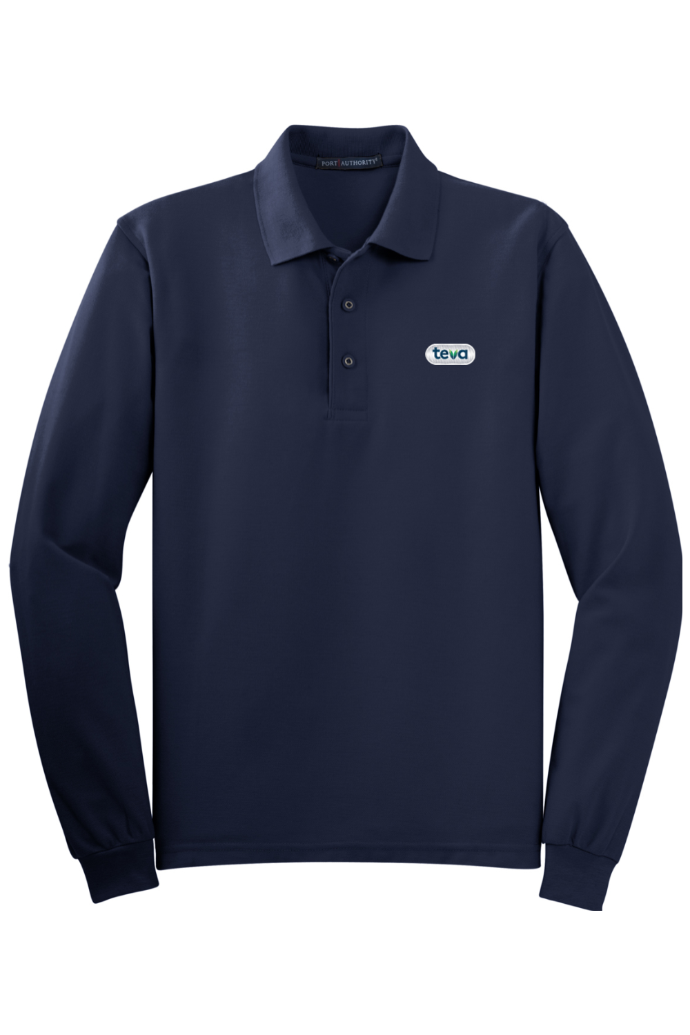 Port Authority Tall Silk Touch™ Long Sleeve Polo