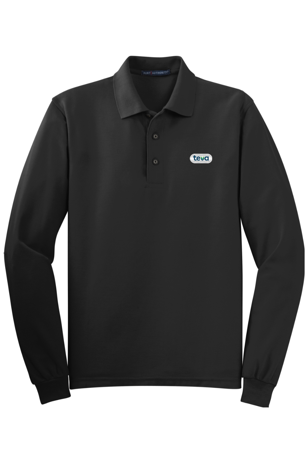 Port Authority Tall Silk Touch™ Long Sleeve Polo
