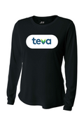 A4 Women's Cooling Performance Long Sleeve Tee