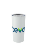 20oz White Stainless Steel Tumbler